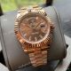 Replica Rolex Day-Date II 41 Rose Gold Baguettes Presidential Watch (4)_th.jpg